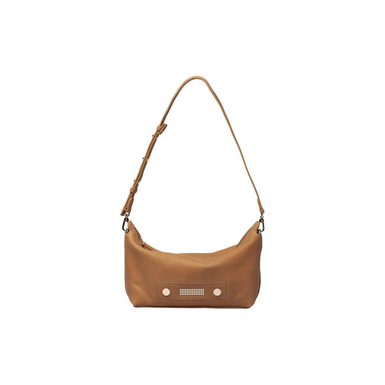 Clio Goldbrenner schultertasche camel
