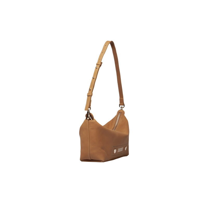 Clio Goldbrenner sac porté épaule camel 2