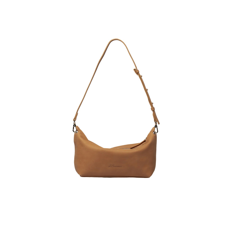 Clio Goldbrenner sac porté épaule camel 3