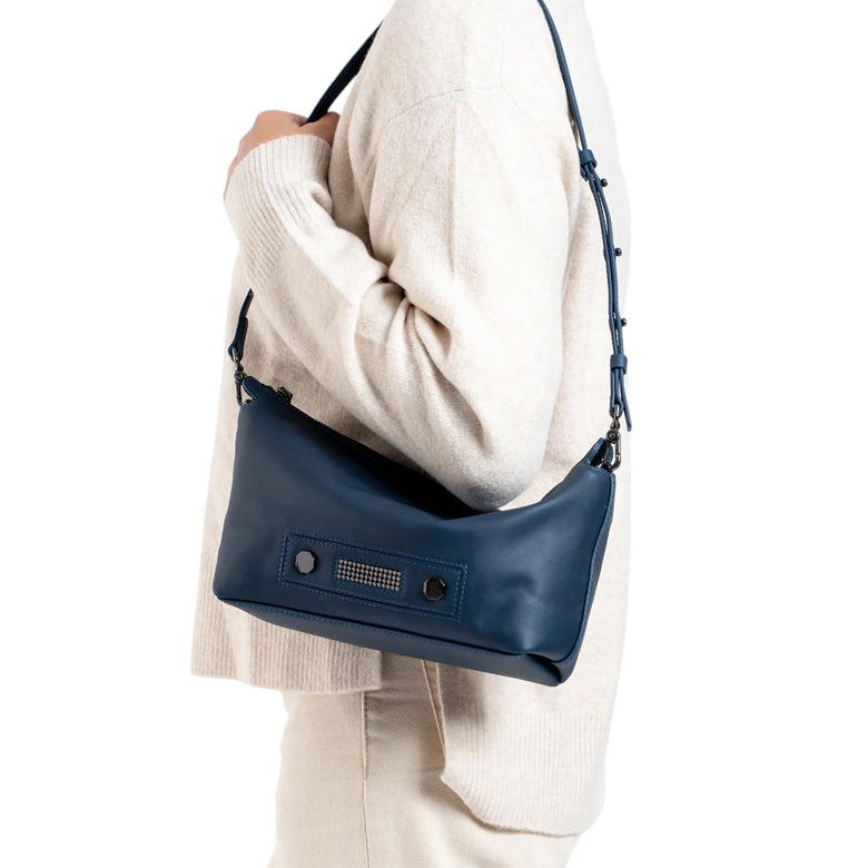 Clio Goldbrenner schultertasche blau 4
