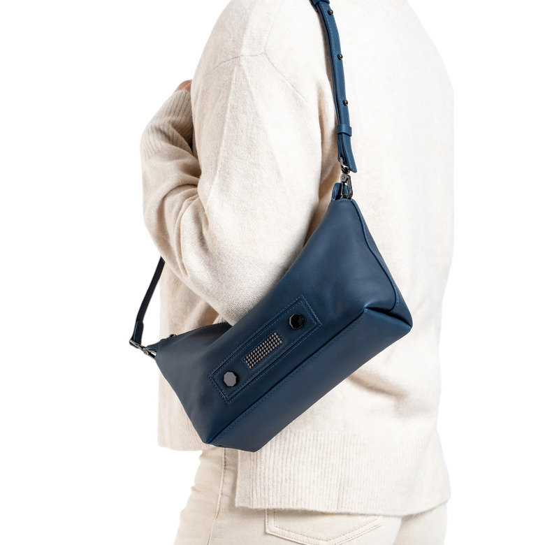 Clio Goldbrenner schultertasche blau 5