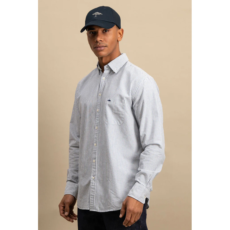 Fynch-hatton hemd blauw 2