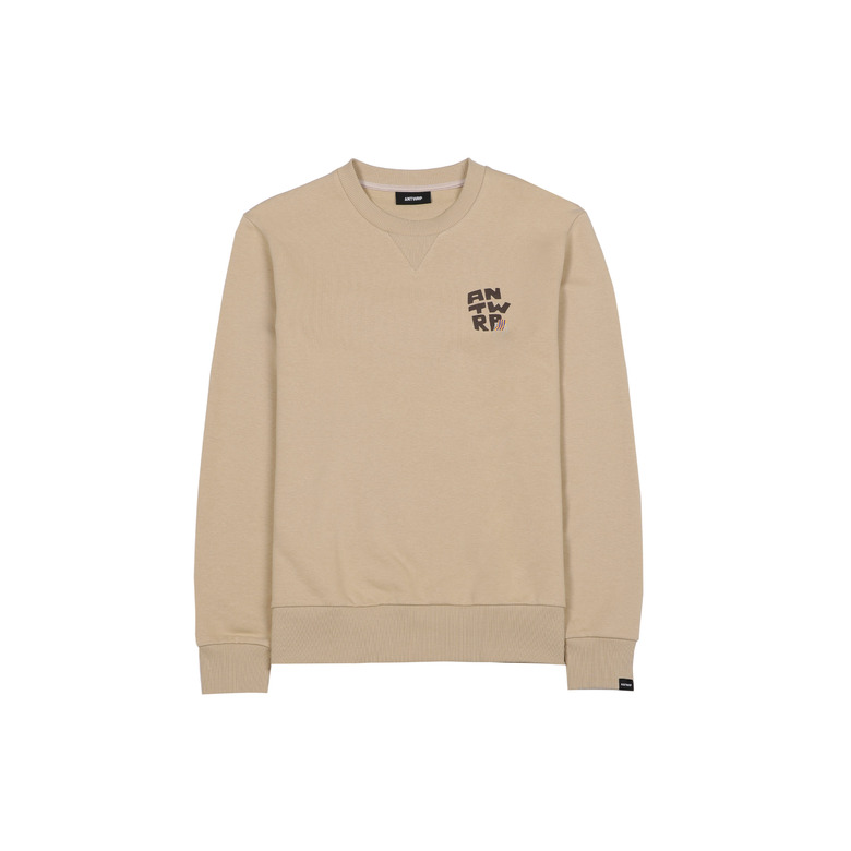 Antwrp sweater lightbrown