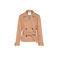 Cream blazer camel 1