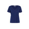 Cream t-shirts blue