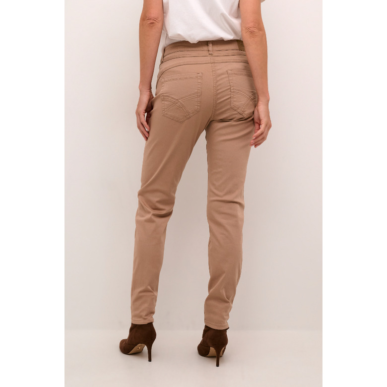 Cream pantalon 32 inch camel 3