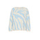 Cream trui blauw 1