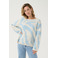 Cream trui blauw 2