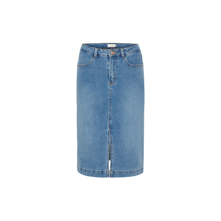 Cream rok jeans