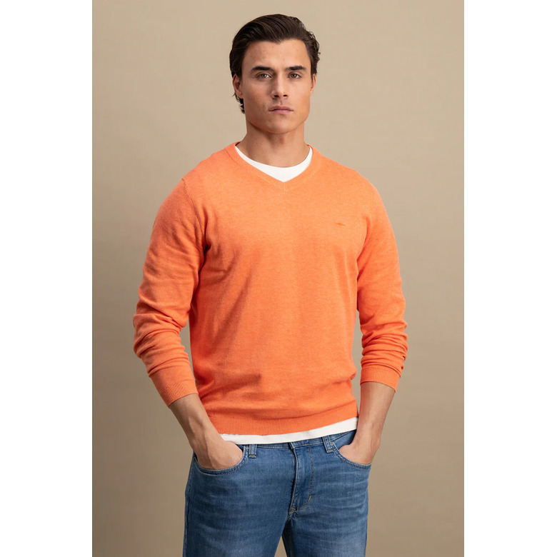 Fynch-hatton sweater orange 2