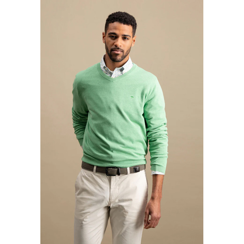 Fynch-hatton sweater green 2
