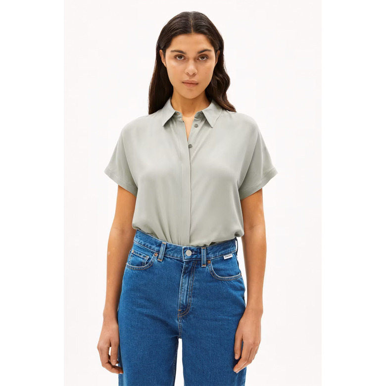 Armed Angels blouse groen 2