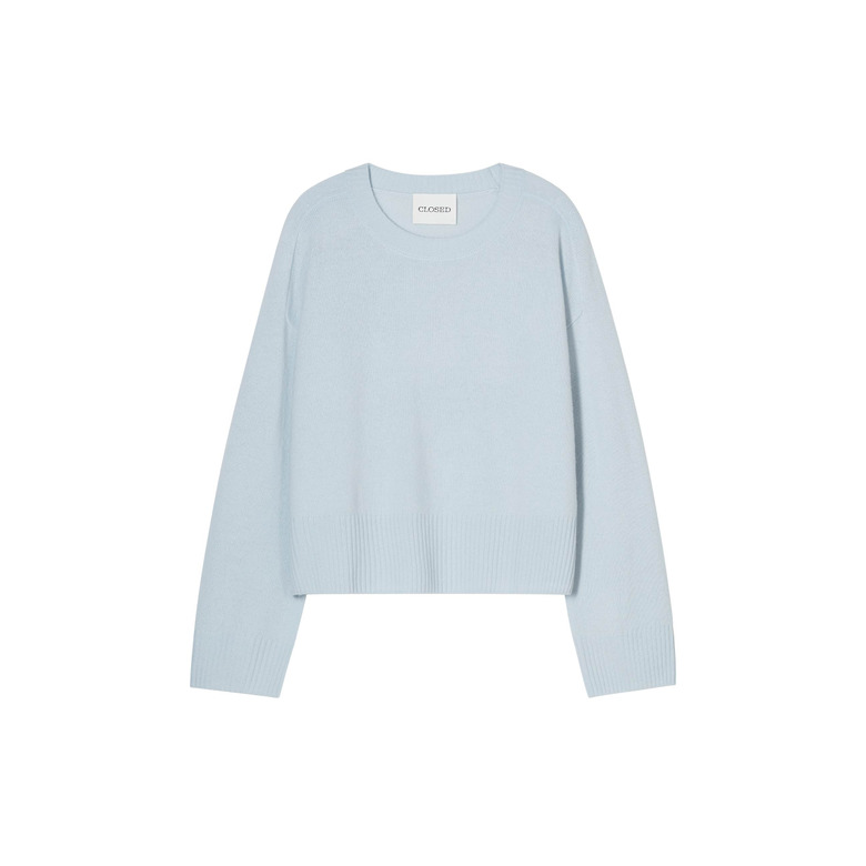 Closed sweater blue