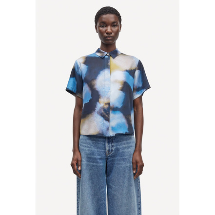 Samsoe&samsoe blouse blauw