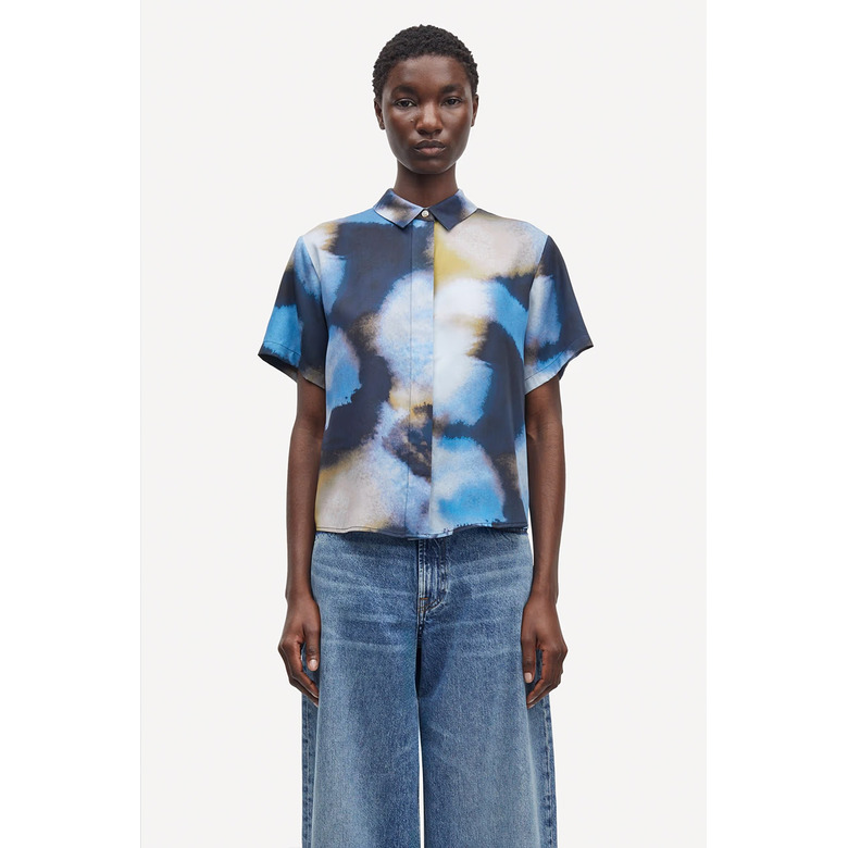 Samsoe&samsoe blouse blue 2