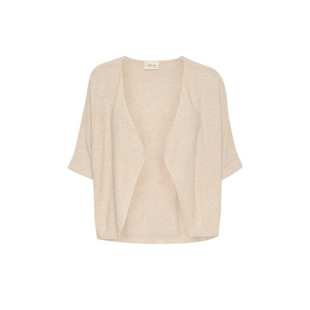 Cream gilet beige