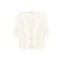 Cream gilet ecru 1