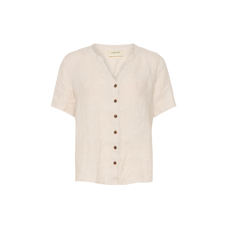 Cream blouse beige