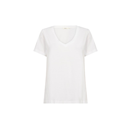 Cream t-shirt wit