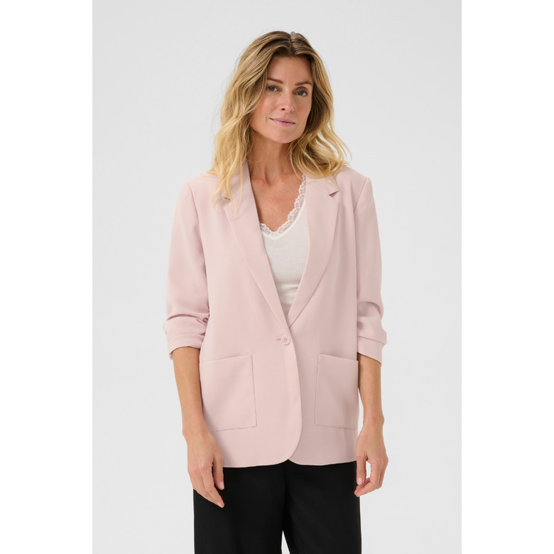 Cream blazer rosa 2