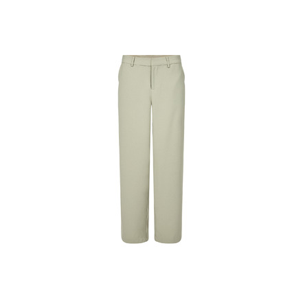 Cream broek groen