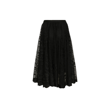 Cream rok zwart