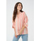 Cream blouse oranje 2