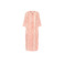 Cream kleid orange 1