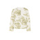 Cream vest groen 1