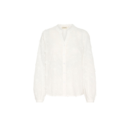 Cream blouse wit