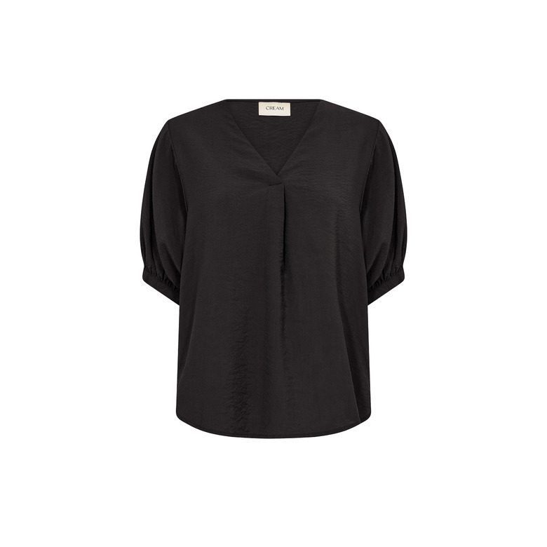 Cream blouse zwart