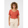 Cream t-shirts orange 2
