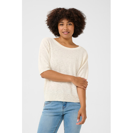 Cream blouse ecru