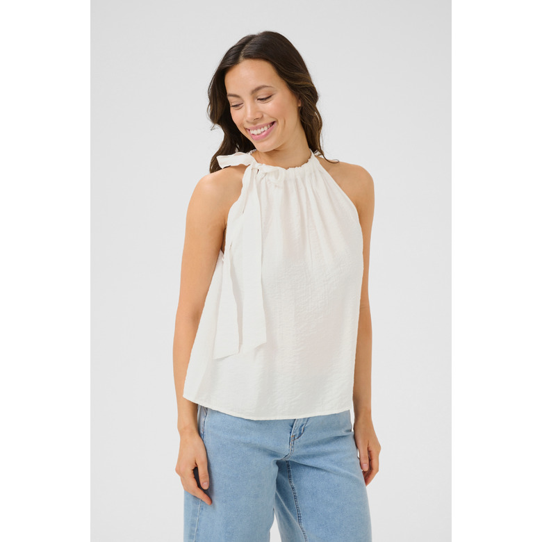 Cream topje wit 2