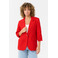 Cream blazer rood 2
