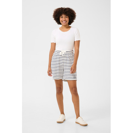 Cream short blauw