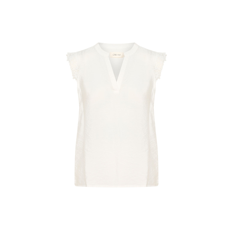 Cream blouse wit