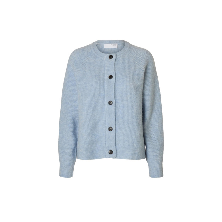 Selected Femme cardigan blauw