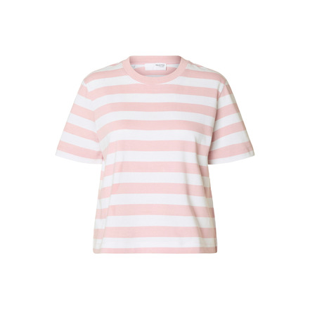 Selected Femme t-shirt roze