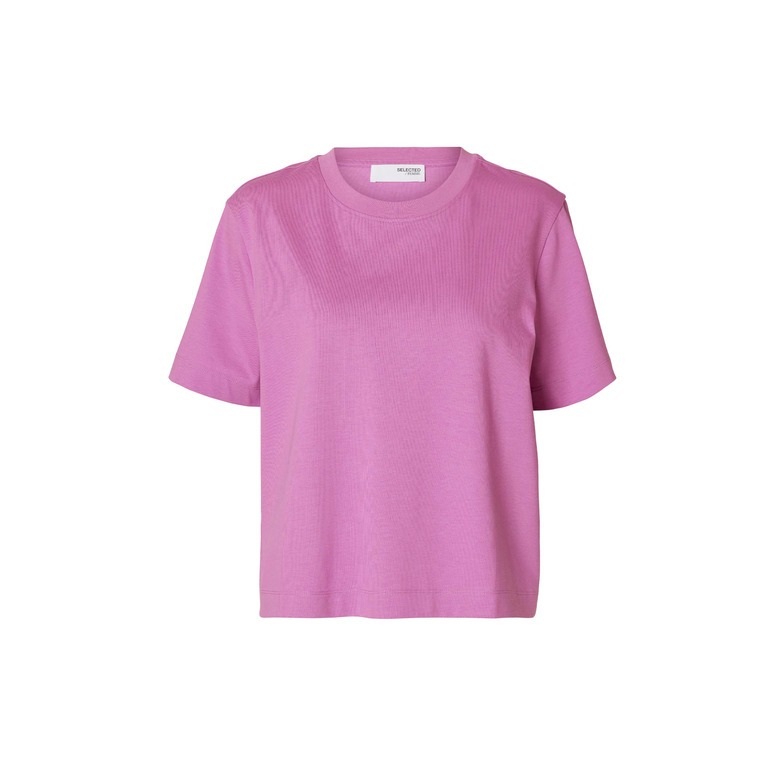 Selected Femme t-shirt roze