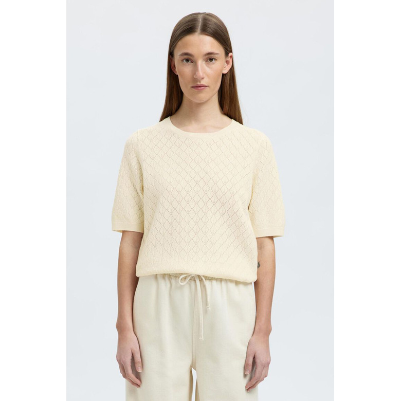 Selected Femme sweater ecru 2
