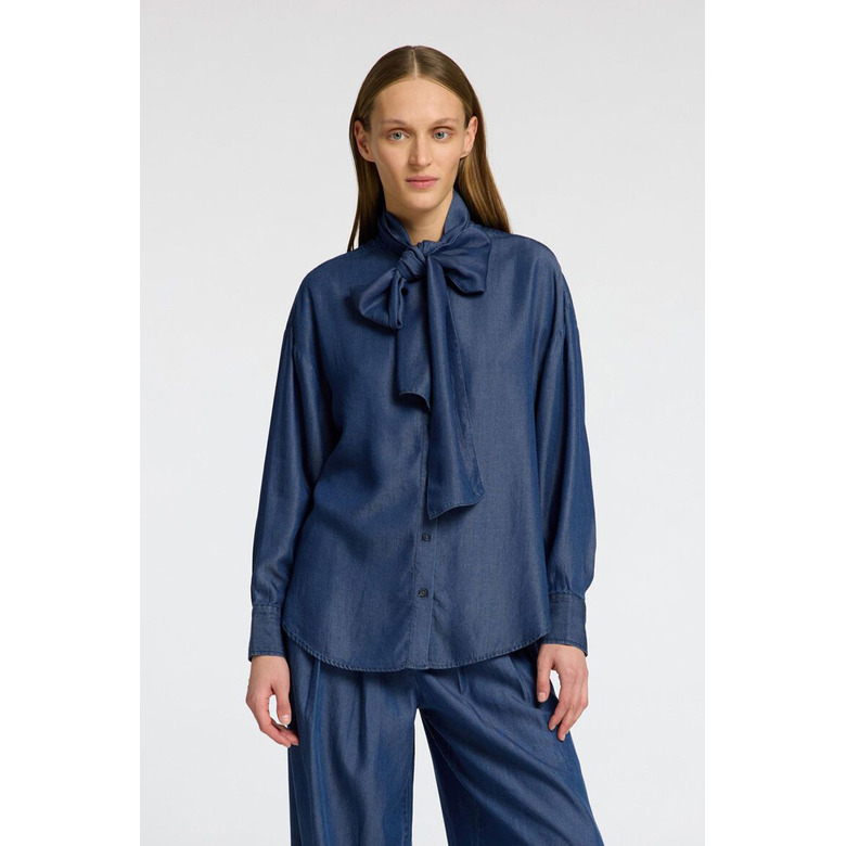Selected Femme blouse blauw 2