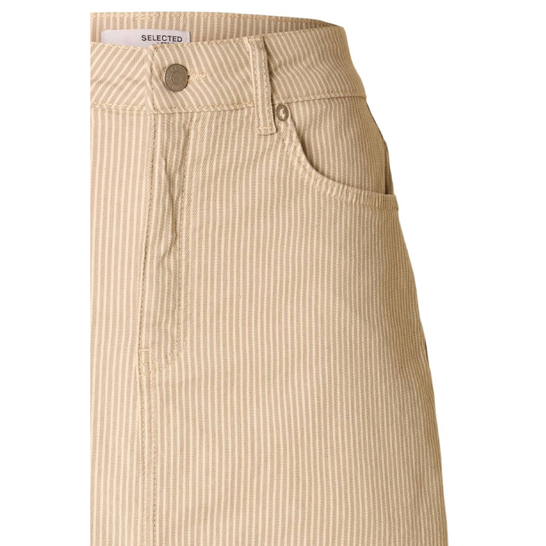 Selected Femme rok beige 2