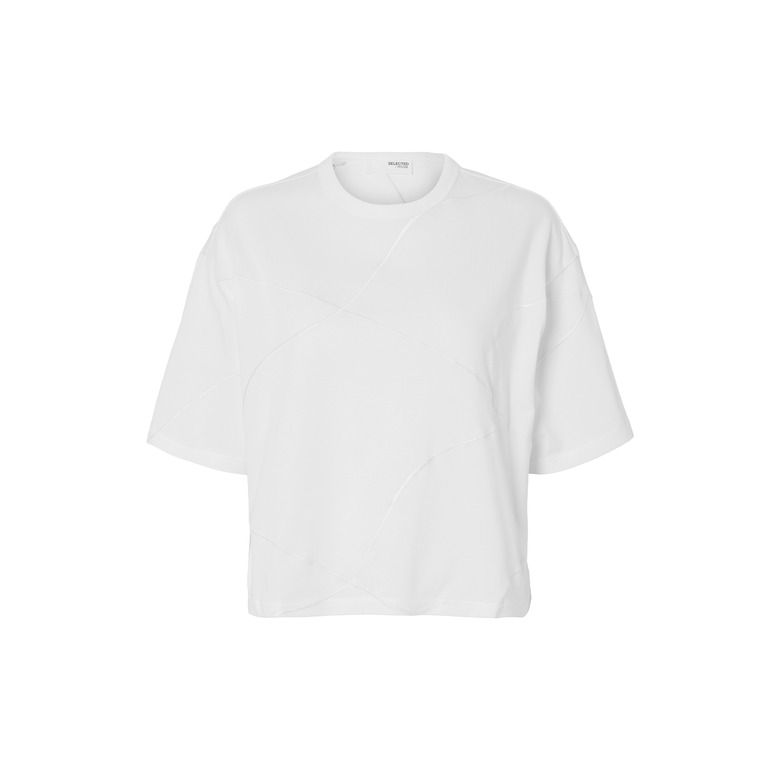 Selected Femme t-shirt weiss 1