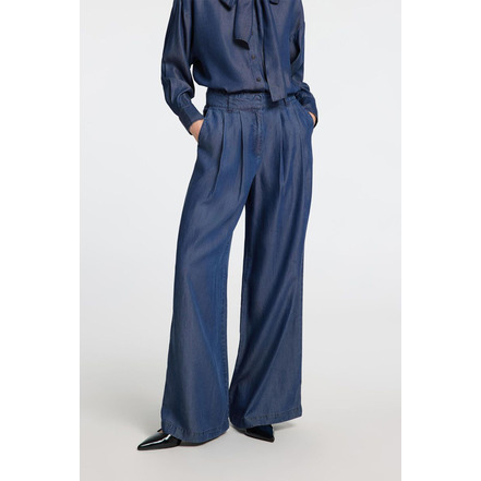 Selected Femme broek blauw