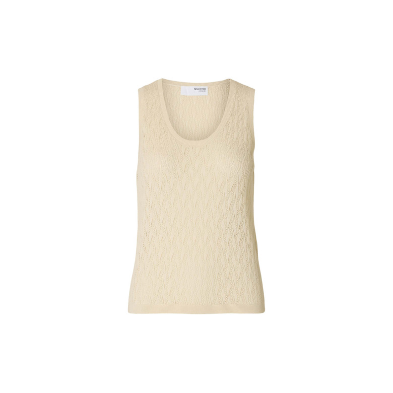 Selected Femme topje ecru