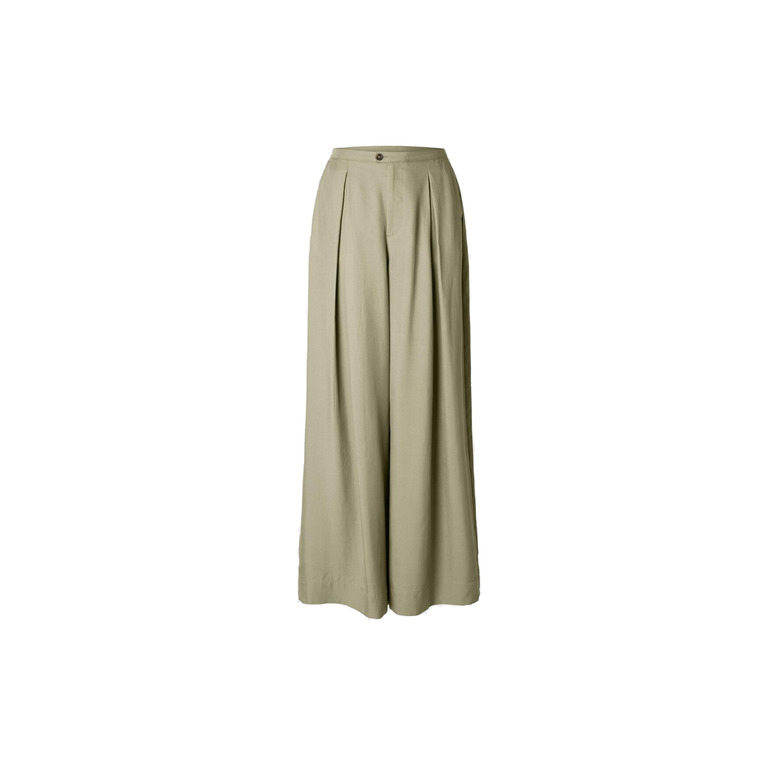 Selected Femme broek groen