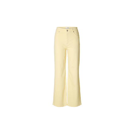 Selected Femme hose 32 inch gelb