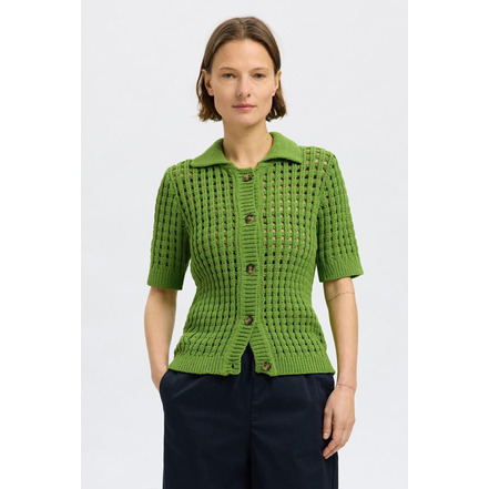 Selected Femme cardigan groen