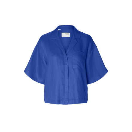 Selected Femme blouse blauw